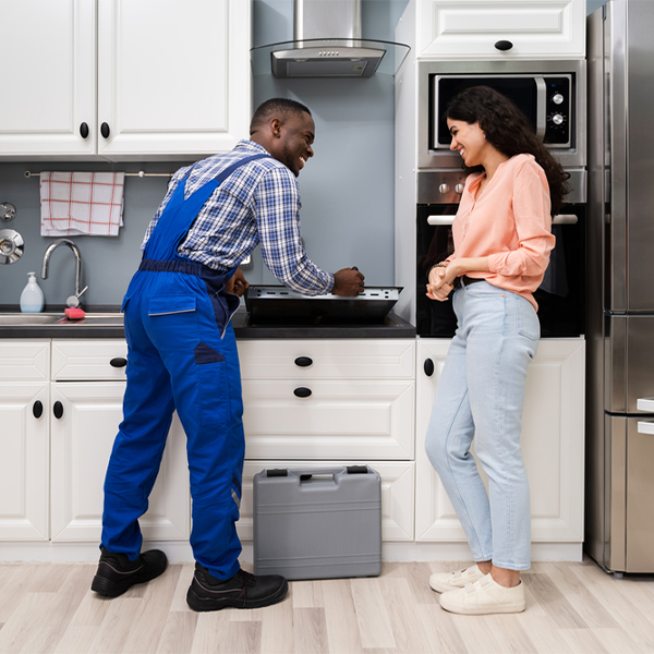 how long does it typically take to complete cooktop repair services in Jamesville VA